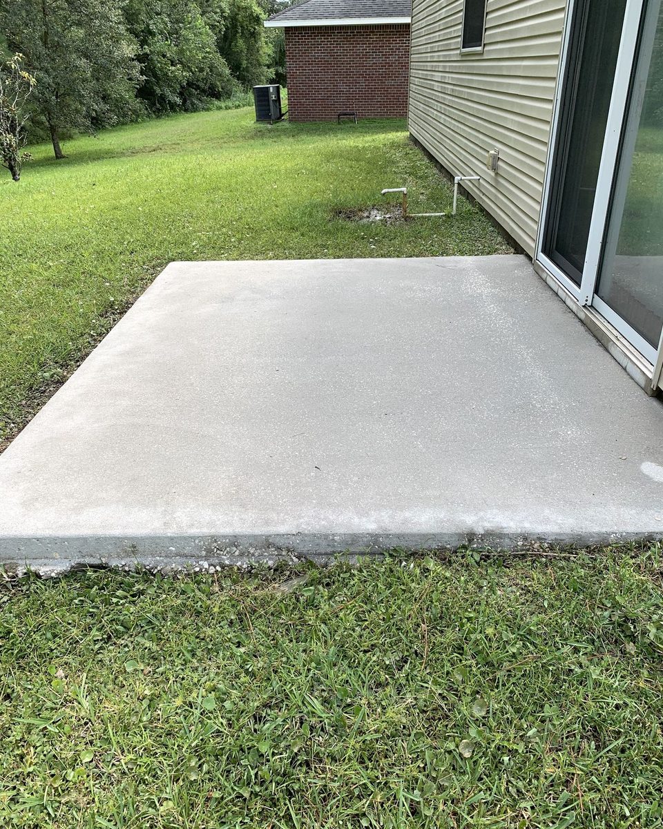 The same slab after cleaning